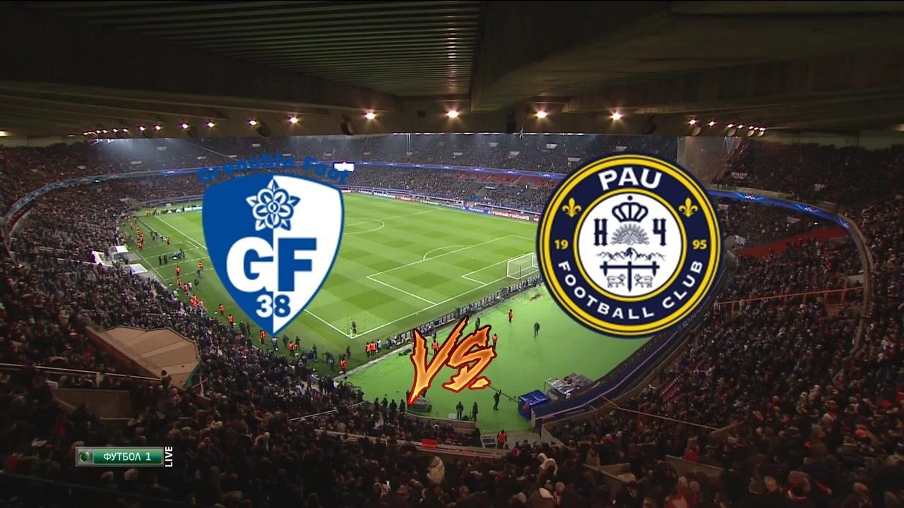 regarder Grenoble Pau en direct tv Foot Ligue 2 le Pau FC « en